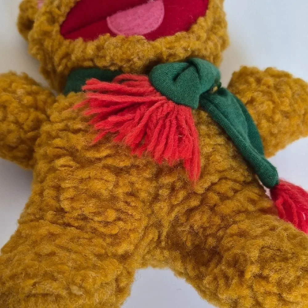 Vintage 1987 McDonald's Muppet Babies Fozzie Bear Christmas Plush - 8